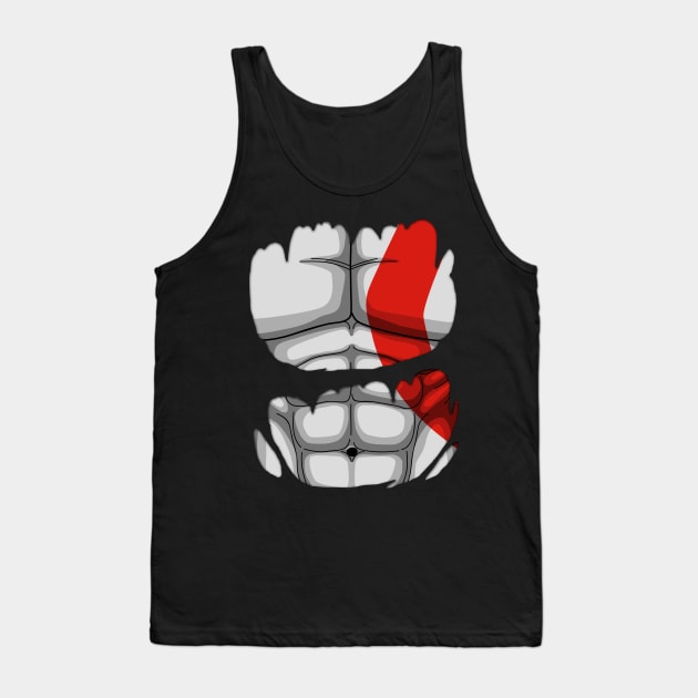 God Torn Tank Top by zemluke